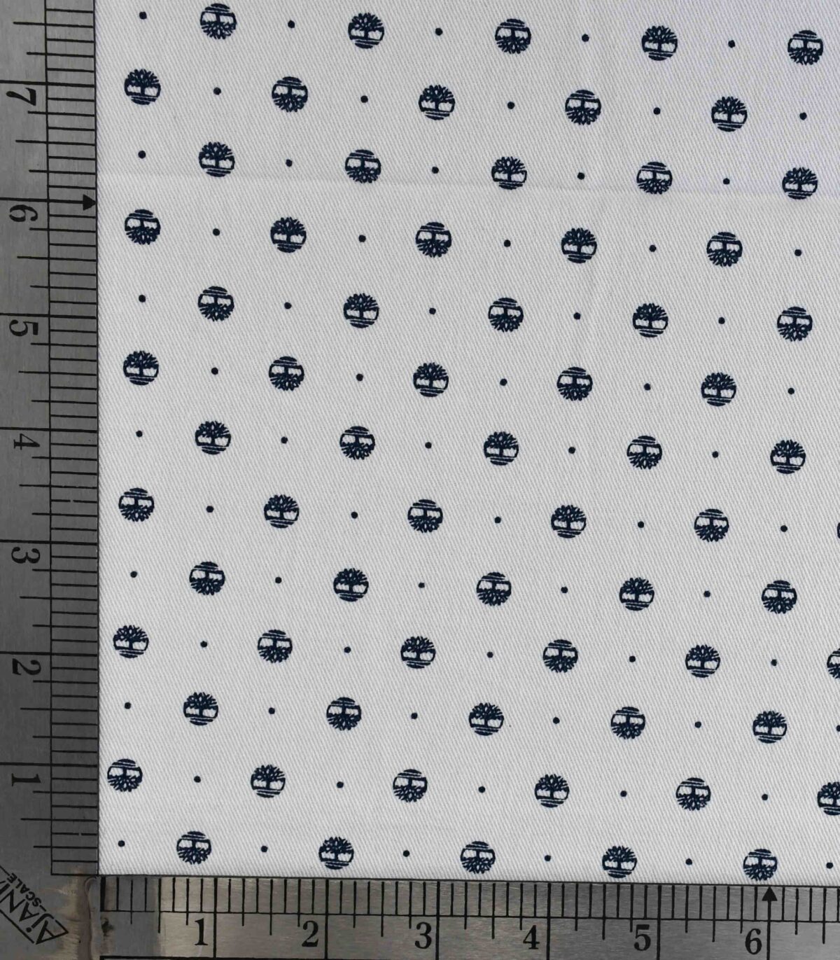 Cotton RFD Base Circular Print Fabric