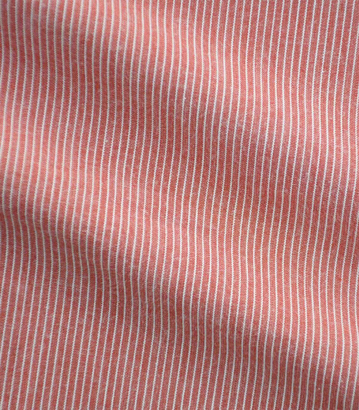 Red Base Stripe Cotton Fabric