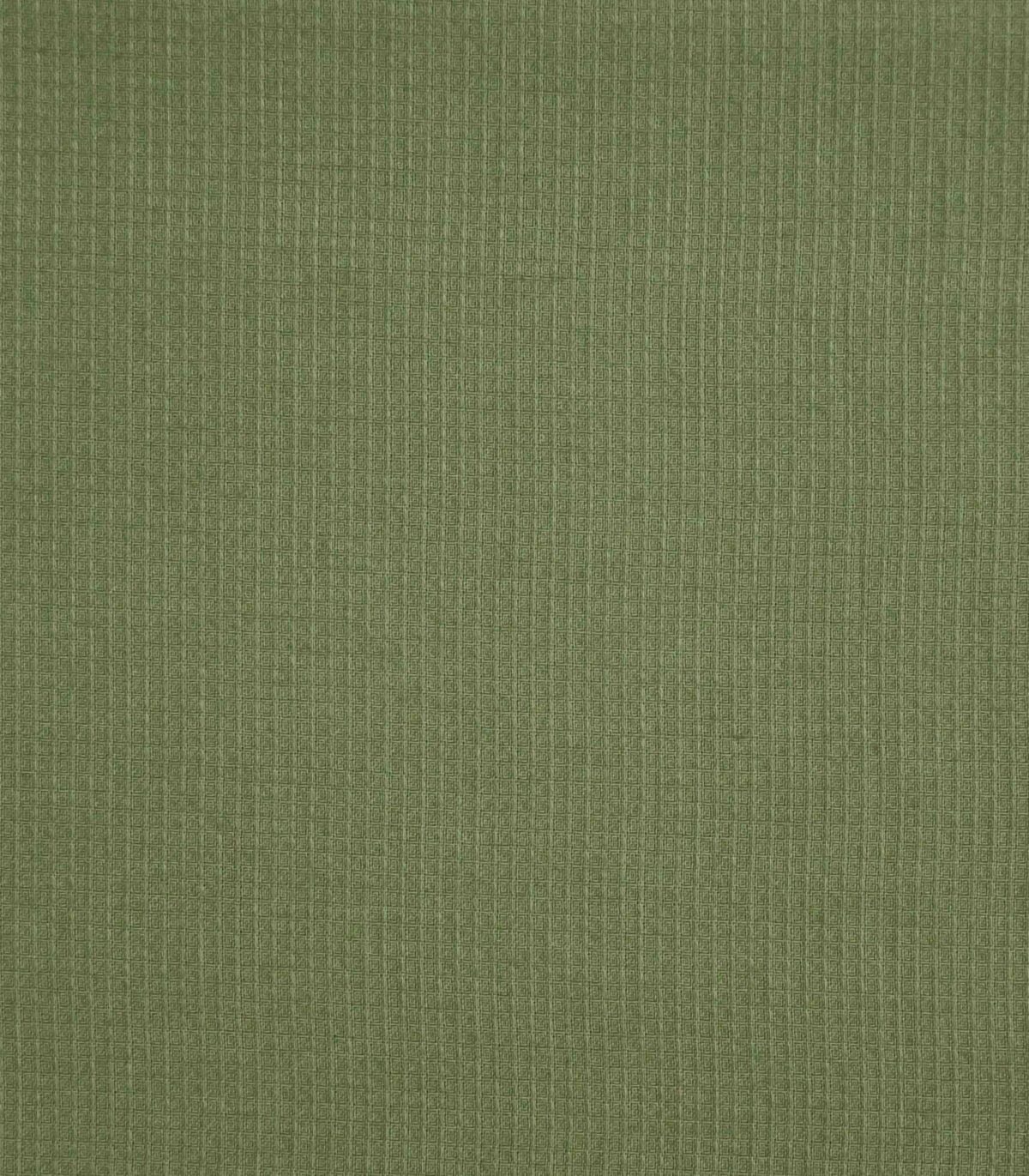 Green Color Dyed Honey Comb Fabric