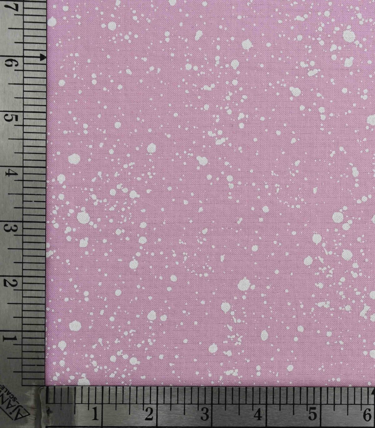 Cotton Pink Base White Dot Print