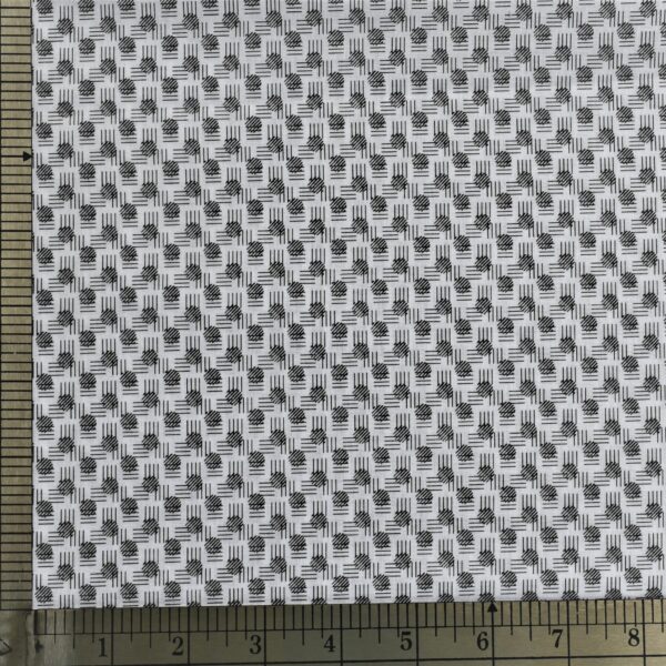 Cotton Small Box Print Fabric (FC-OA139) - Dinesh Exports