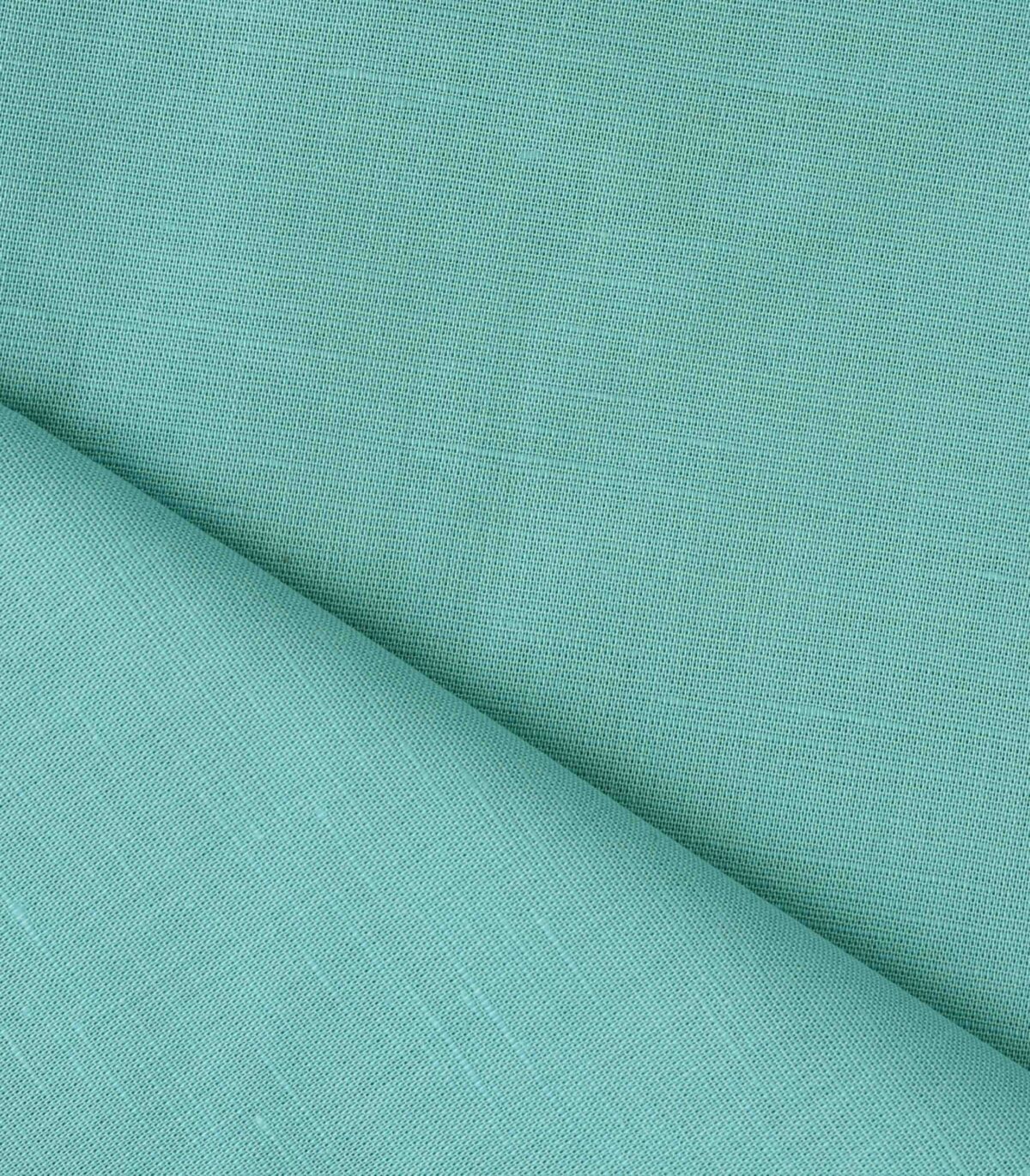 Sky Blue Color Dyed Cotton Linen Fabric