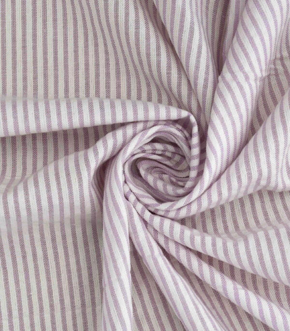 Cotton Pink Stripe Yarn Dyed Fabric