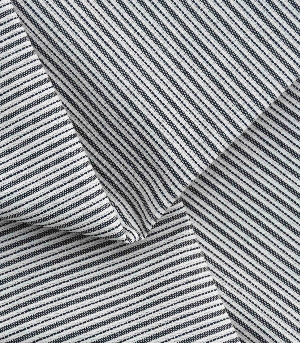 B&W Yarn Dyed Stripe Fabric