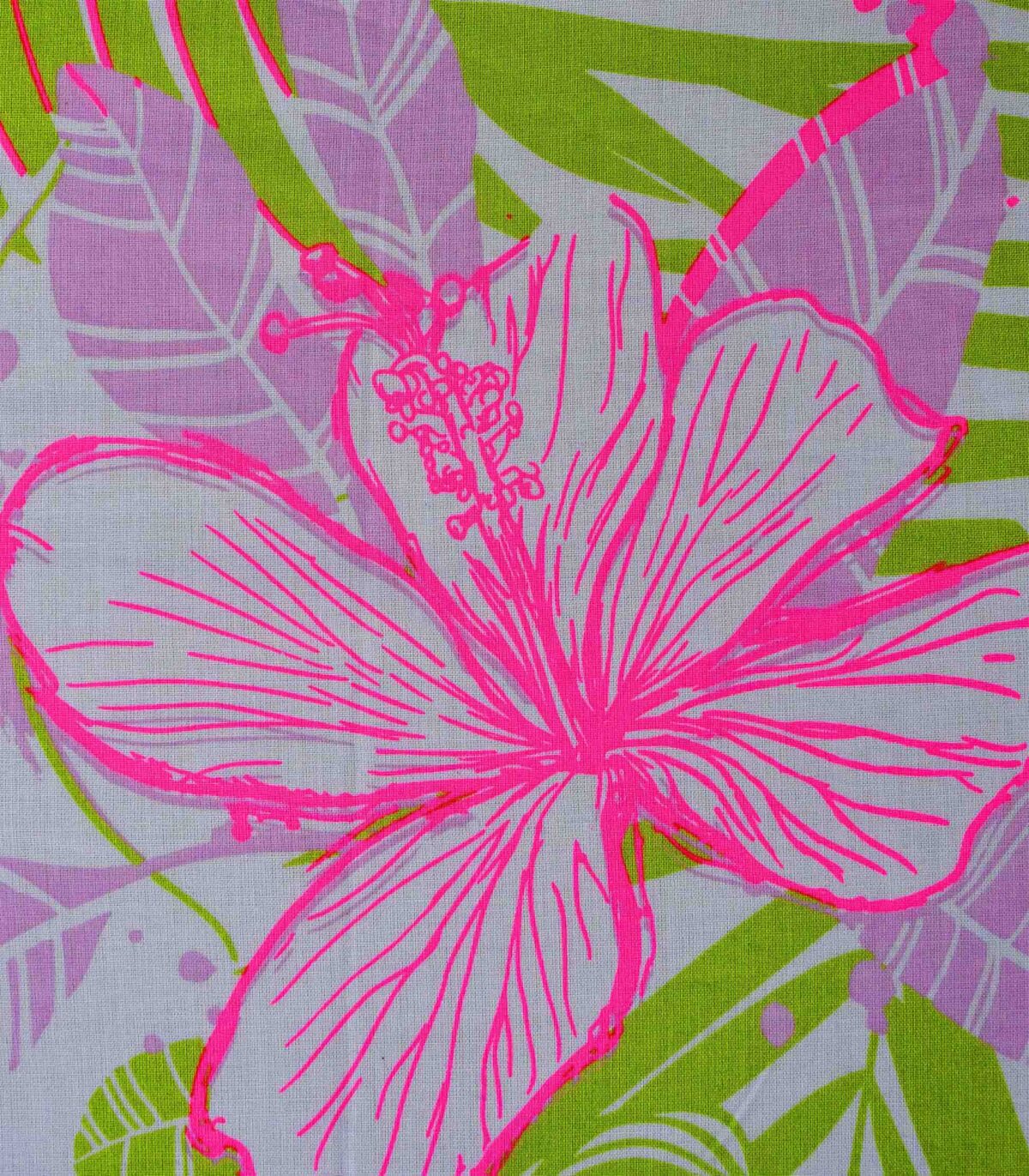 Cotton Modal Flower Print Fabric
