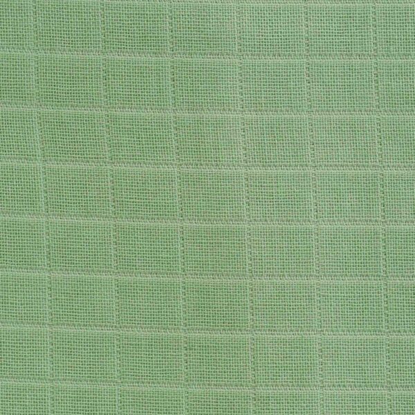 Cotton Light Green Double Cloth Fabric
