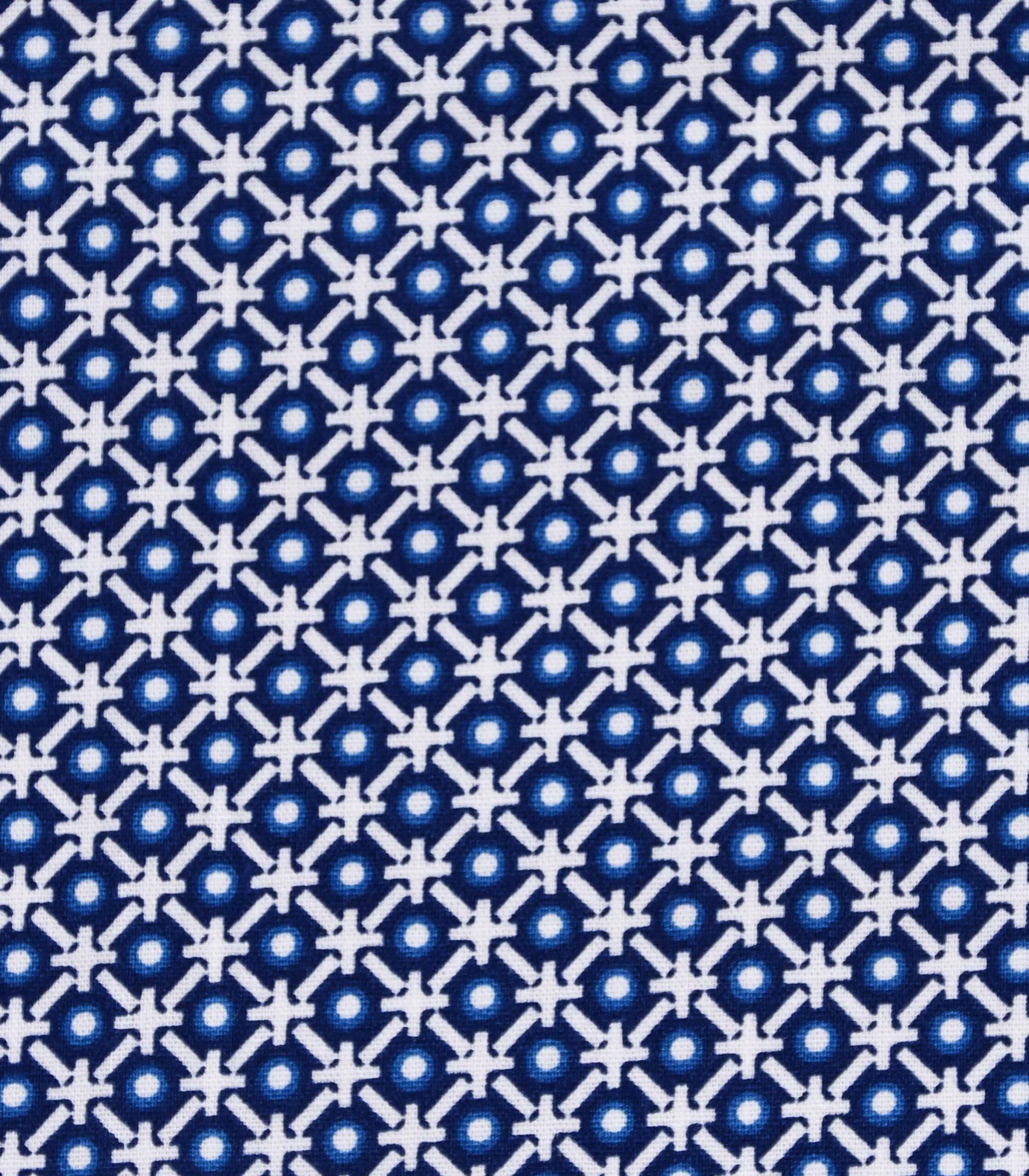 Cotton Geometric Print Fabric (FC-OA171) - Dinesh Exports