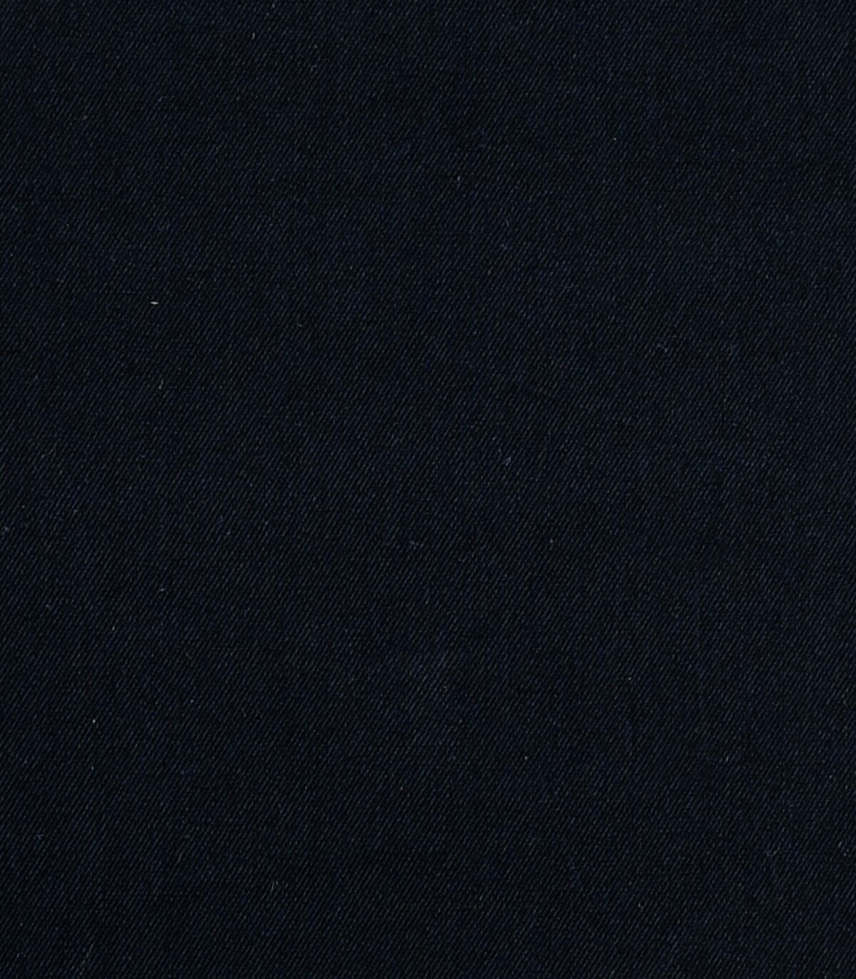 Cotton Black Color Drill Fabric
