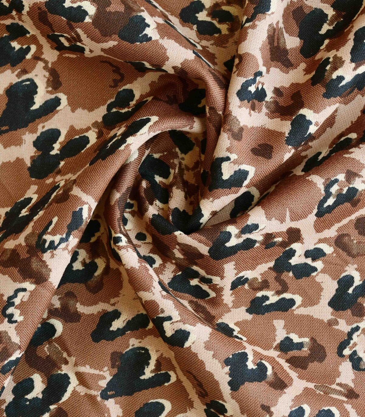 Viscose Animal Print Woven Fabric