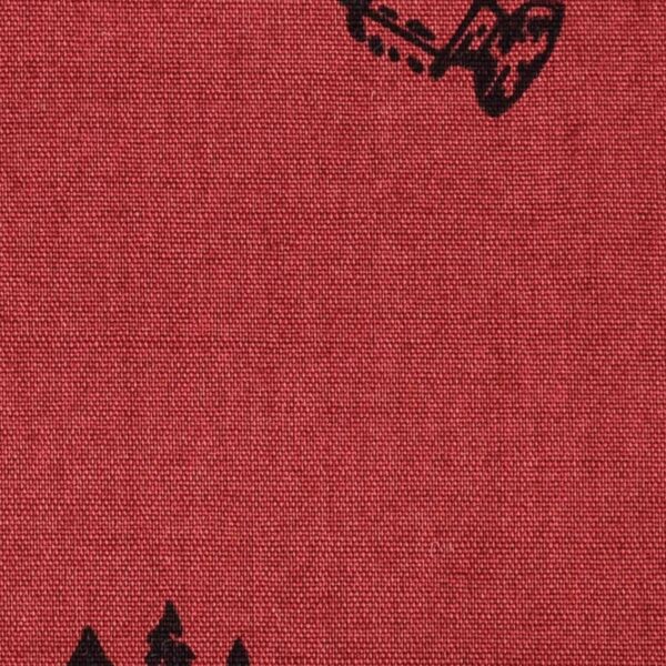 Cotton Brown Color Mountain Print Fabric