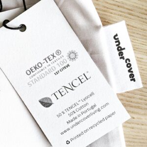 tencel fabric label