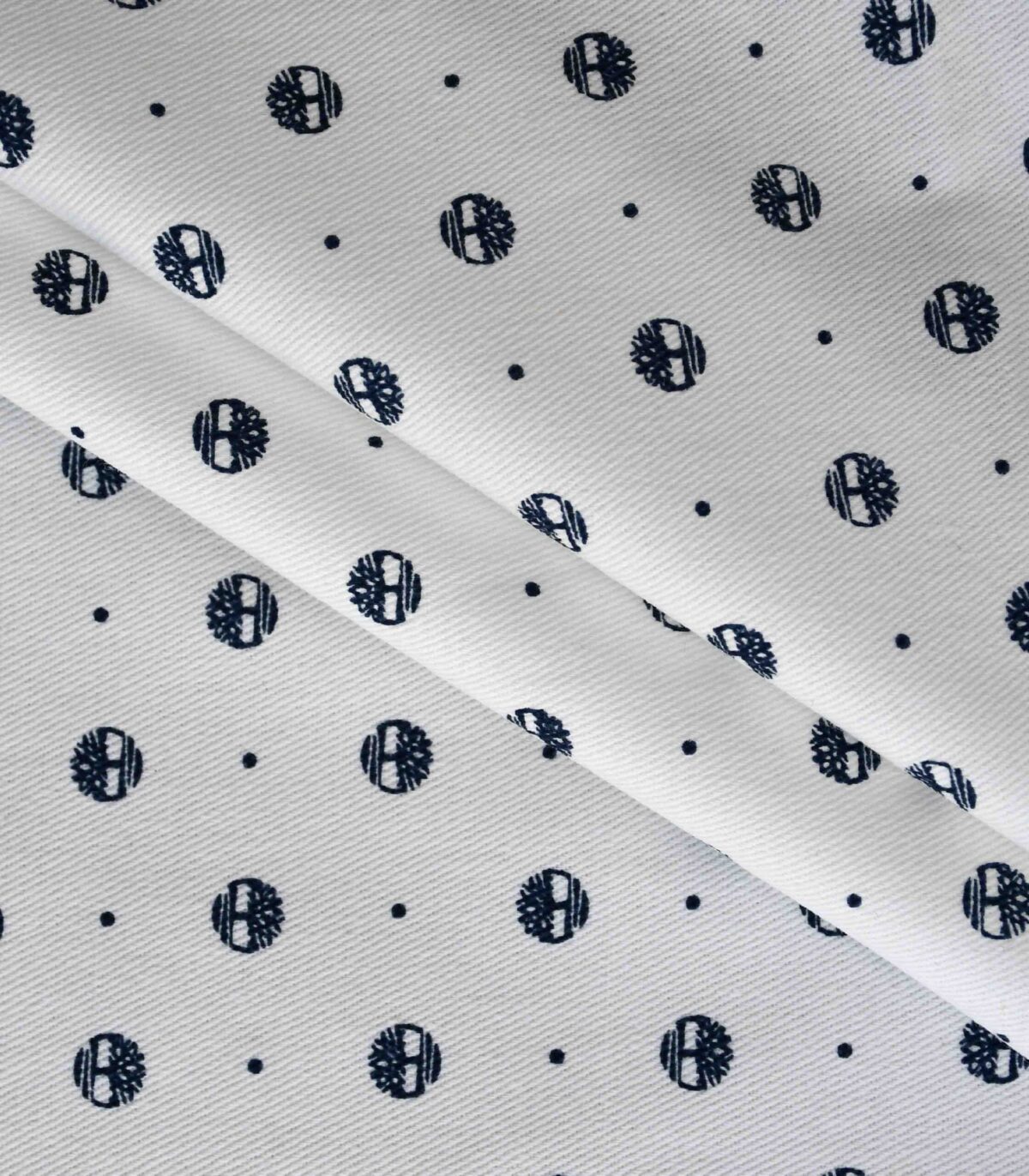 Cotton RFD Base Circular Print Fabric