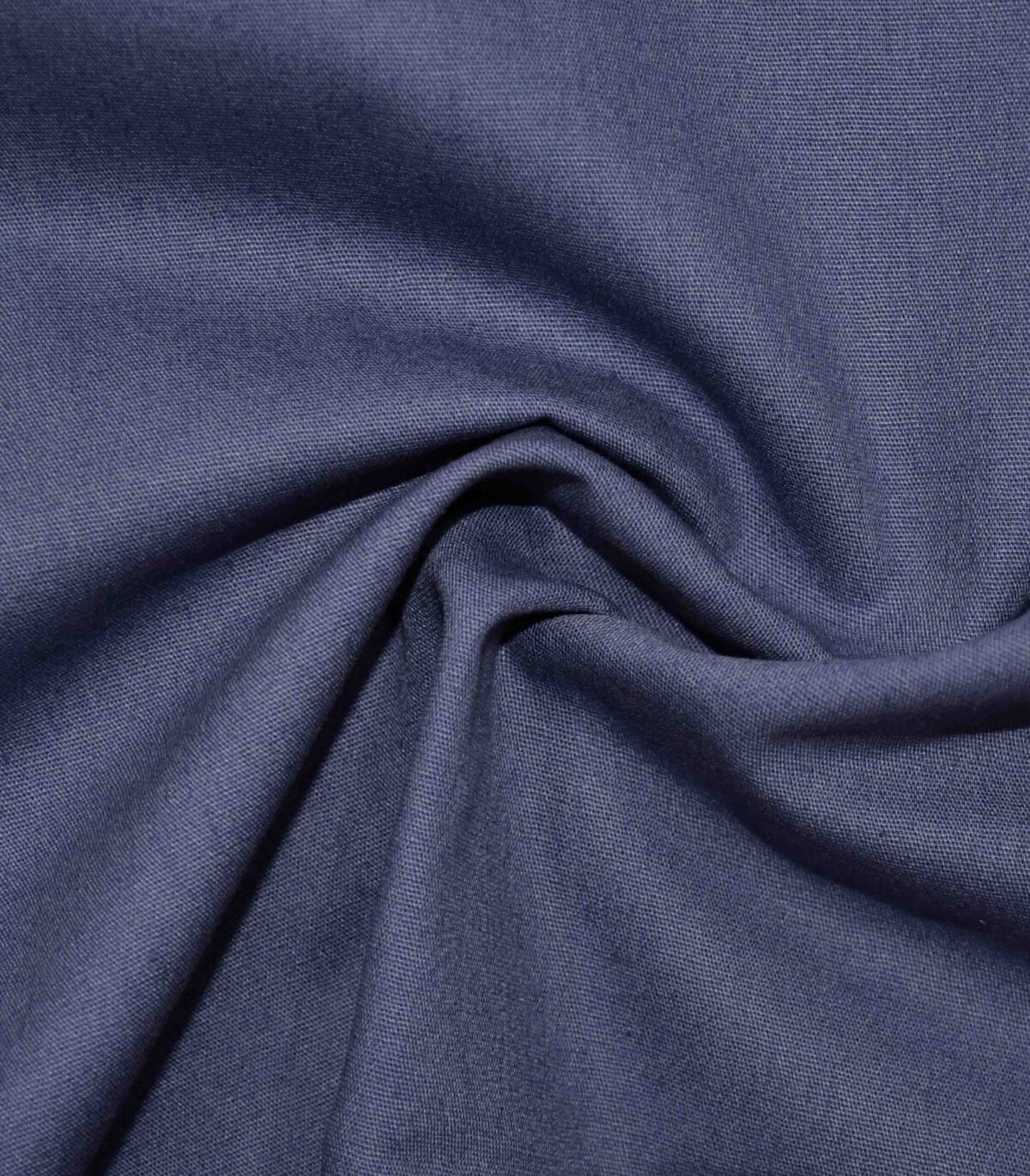Cotton Light Indigo Blue Peach Fabric