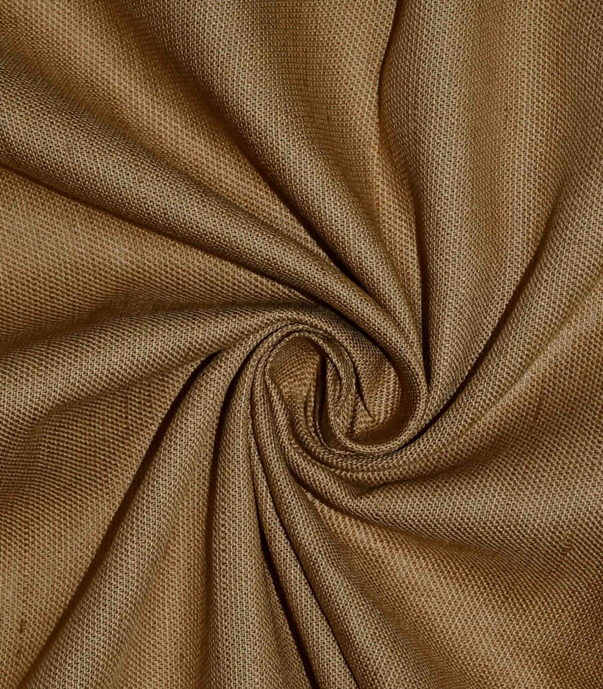 Cotton Linen Rust Color Dyed Fabric