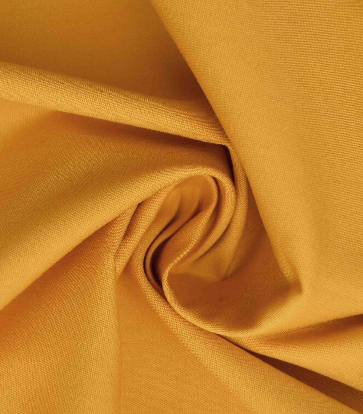 Cotton Yellow Color Dyed Fabric