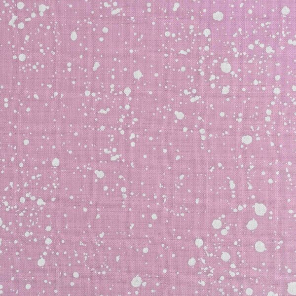Cotton Pink Base White Dot Print