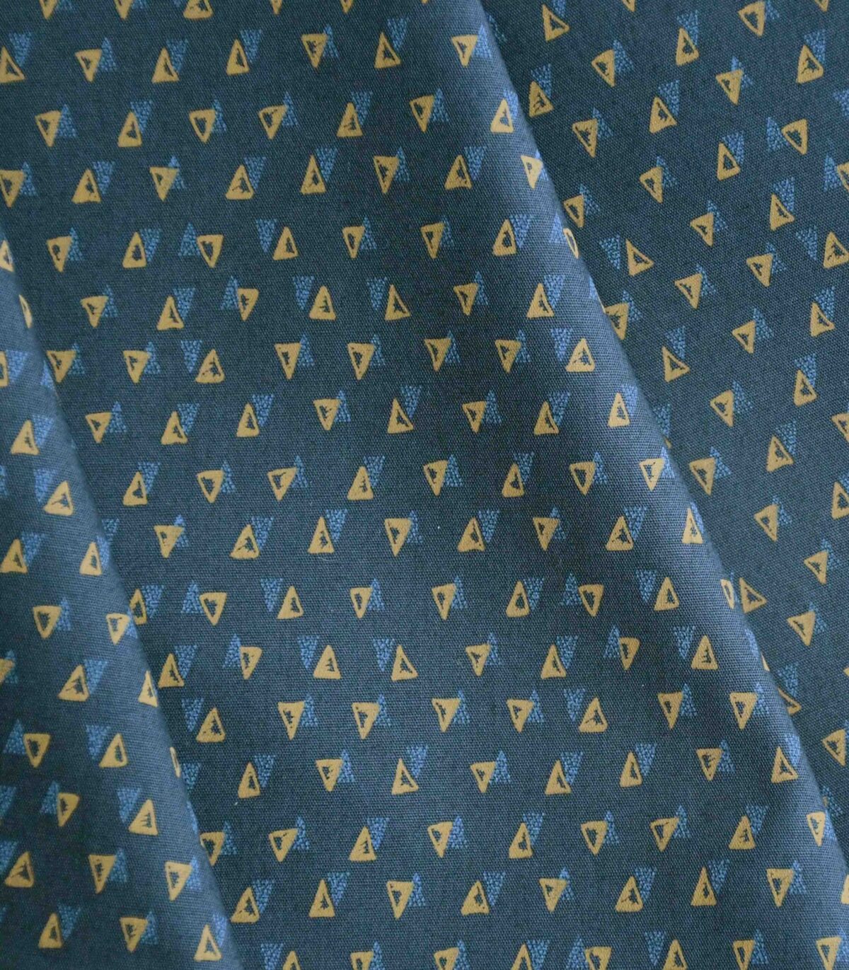 Triangle Print Cotton Fabric