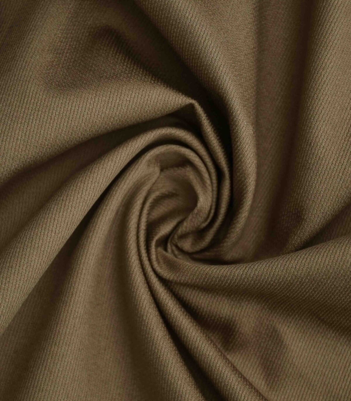Cotton Brown Color Dyed Fabric