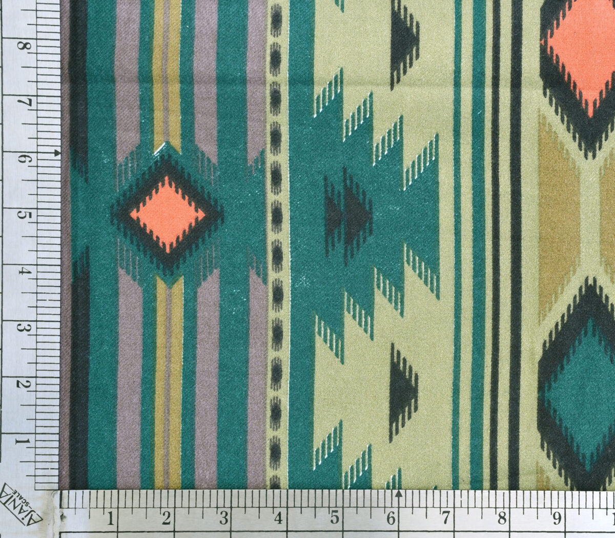 Flannel Print Both Sided Brushed Fabric