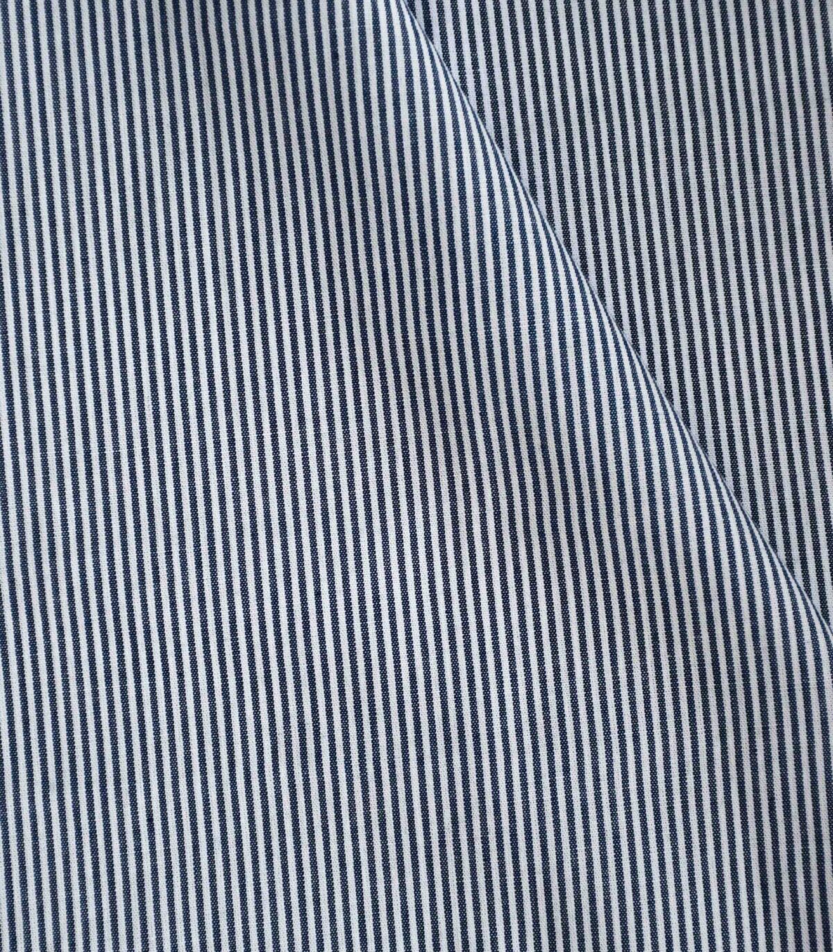 Yarn Dyed Blue Stripe Cotton Fabric