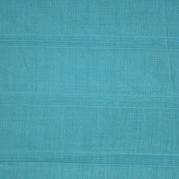 Sky Blue Color Weft Dobby Tri Blend Fabric
