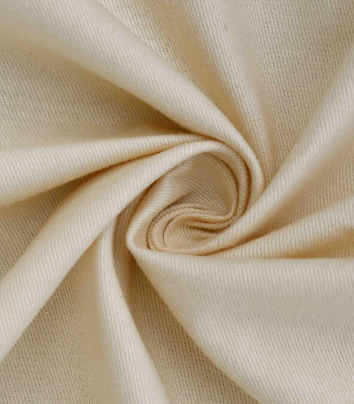 Cotton Beige Solid Brushed Fabric