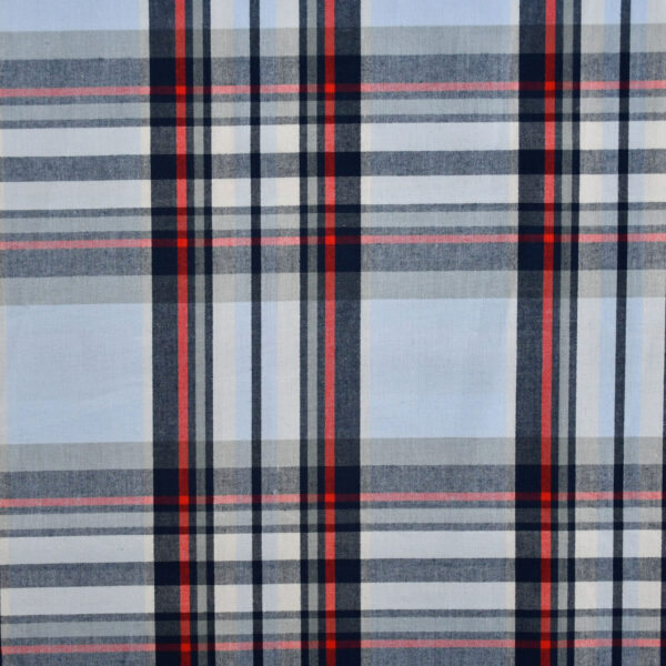 Multi color Yarn Dyed Check Cotton Fabric