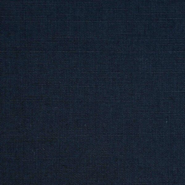 Navy Blue Color Cotton & Linen Fabric