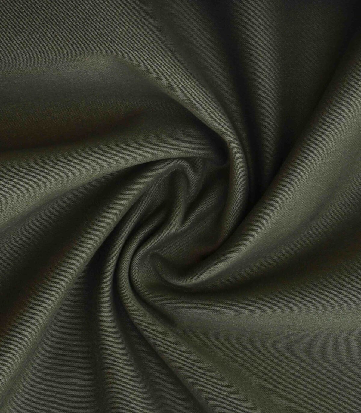 Green Dyed Cotton & Lycra Fabric