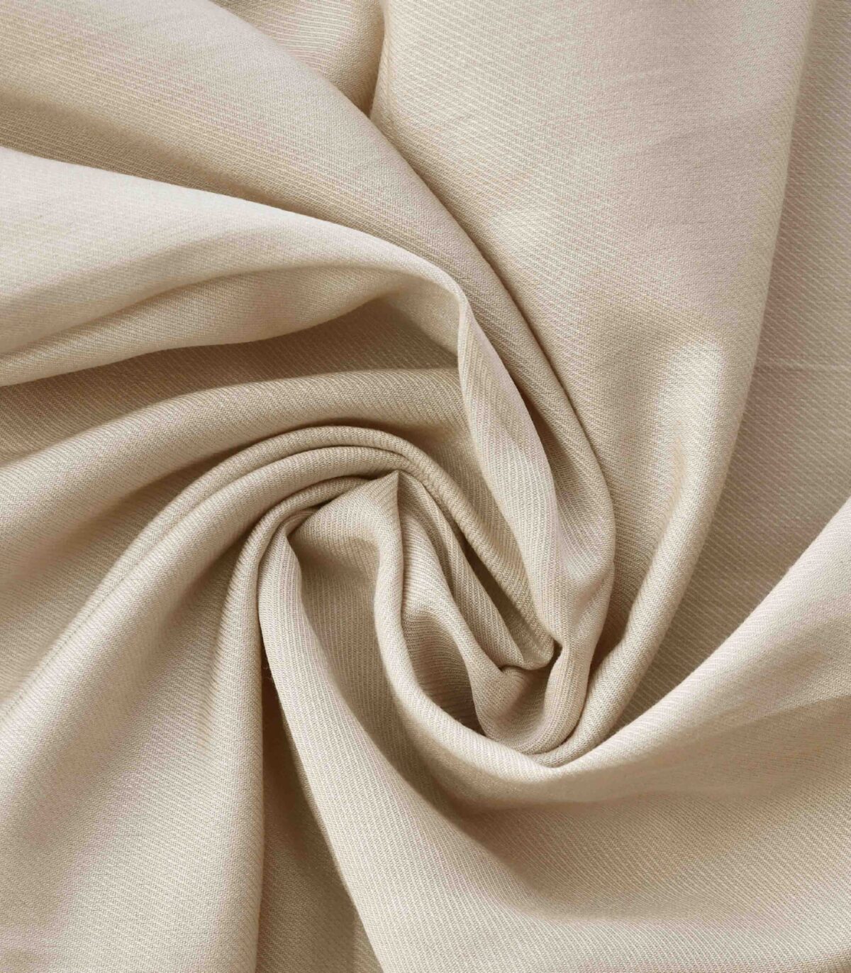 Cotton Blends Light Cream Dyed Fabric