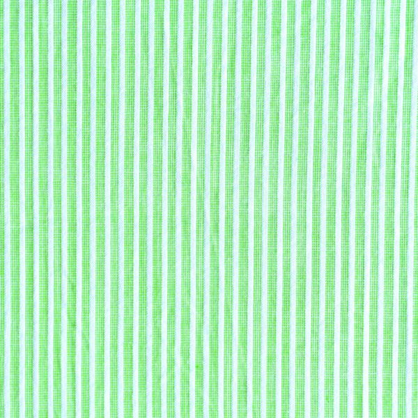 Green & White Yarn Dyed Fabric