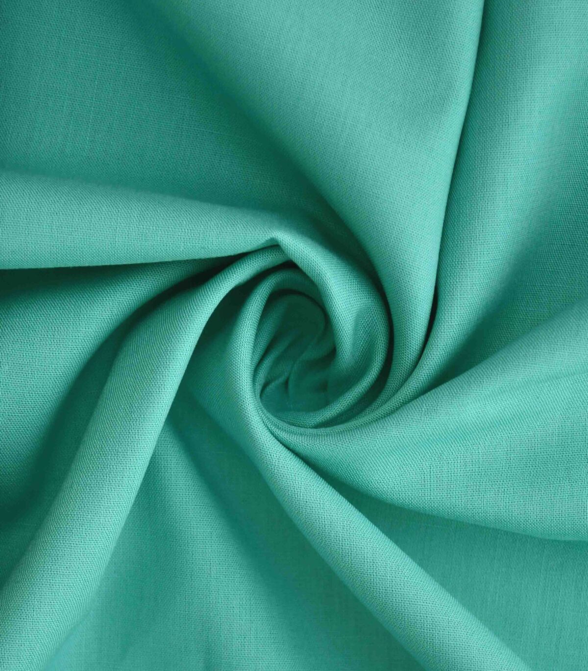 Sky Blue Color Solid Cotton Fabric