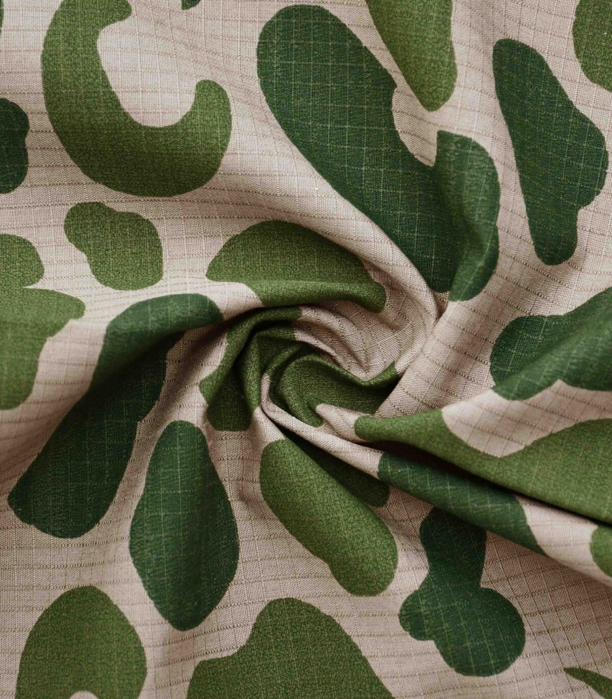 Cotton Camouflage Print Woven Fabric