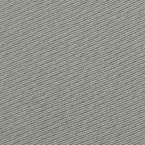 Light Grey Solid Cotton Twill Fabric