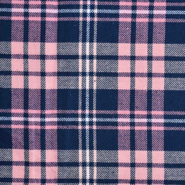 Cotton Yarn Dyed Checked Brushed Fabric