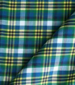 Multi Color Yarn Dyed Checked Fabric