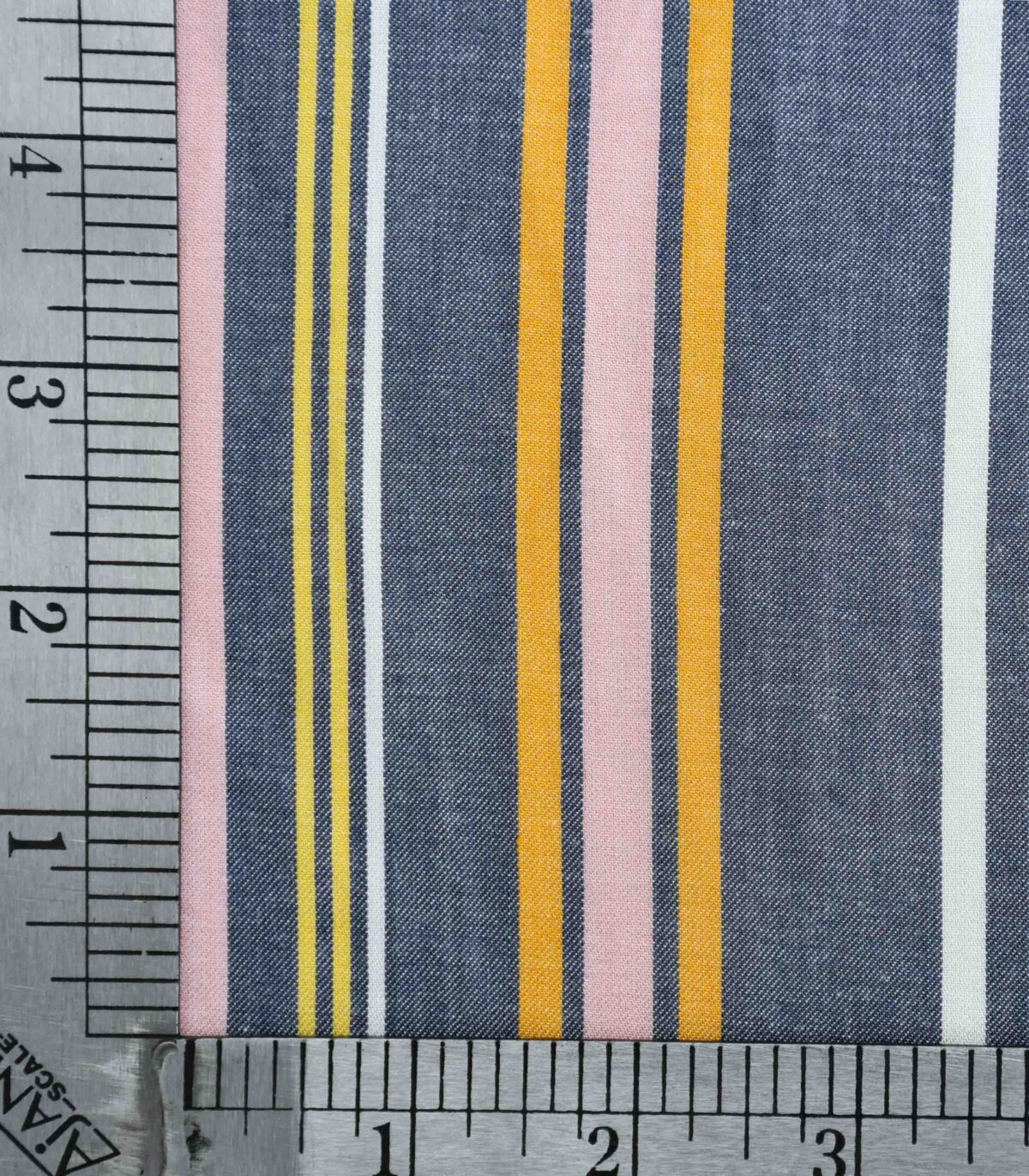 Lyocell Multi Color Yarn Dyed Stripe Fabric