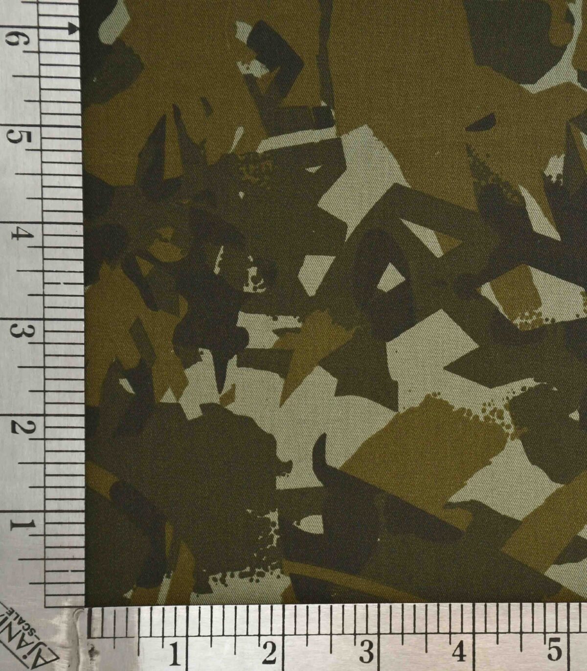 Cotton Camouflage Print Woven Fabric