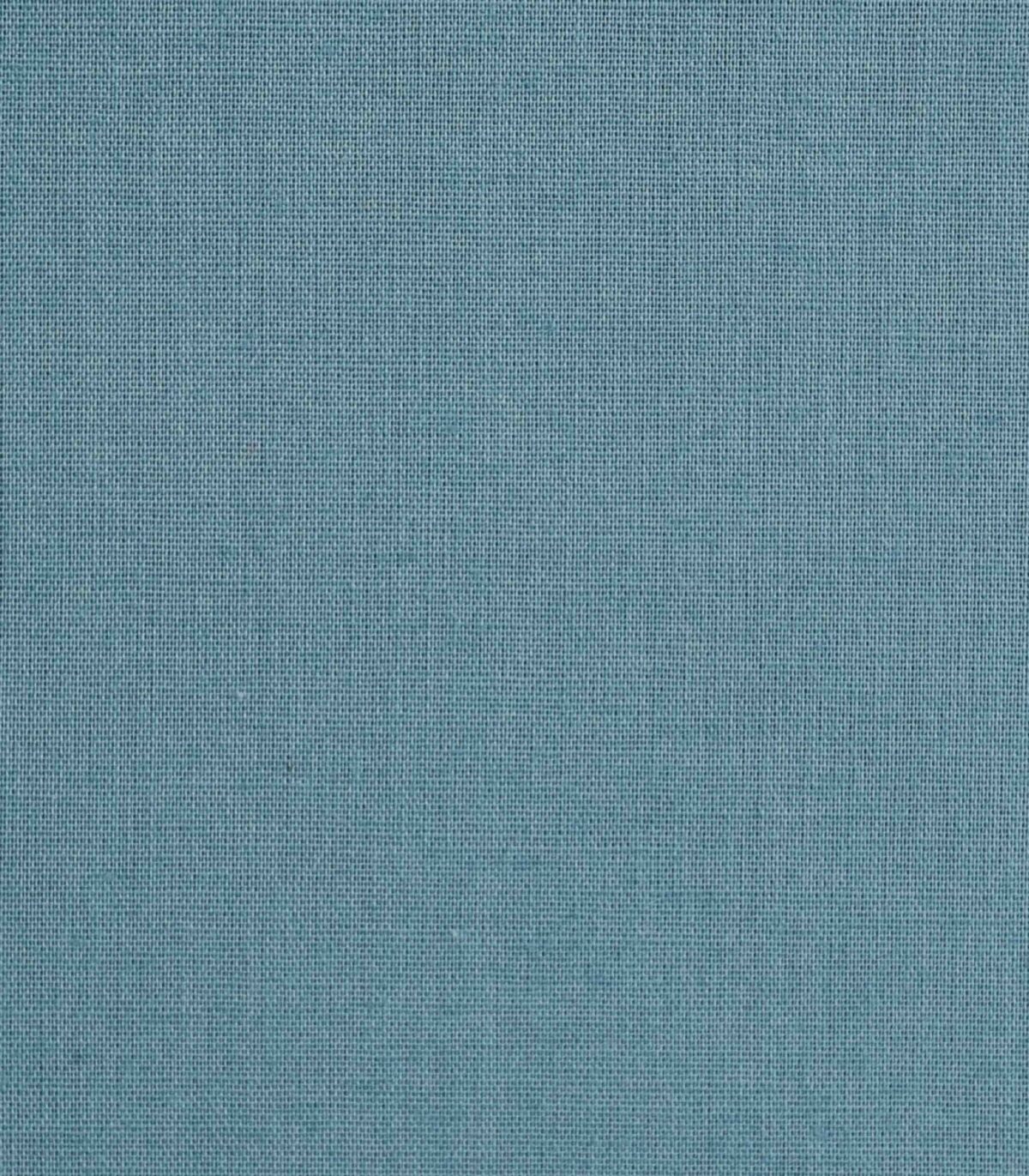 Cotton Poly Light Blue Dyed Woven Fabric