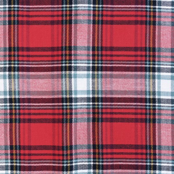 Cotton Yarn dyed Checked Brushed Fabric