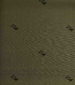Cotton Green Base Triangle Print Fabric