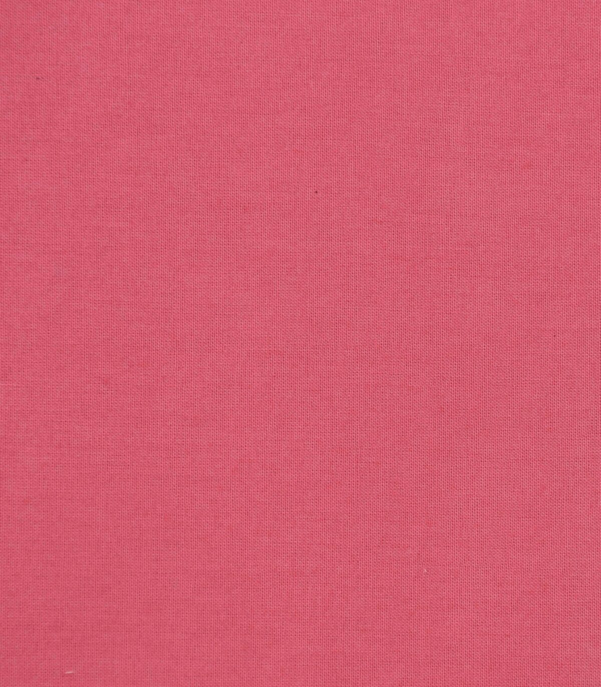Pink Color Solid Cotton Fabric