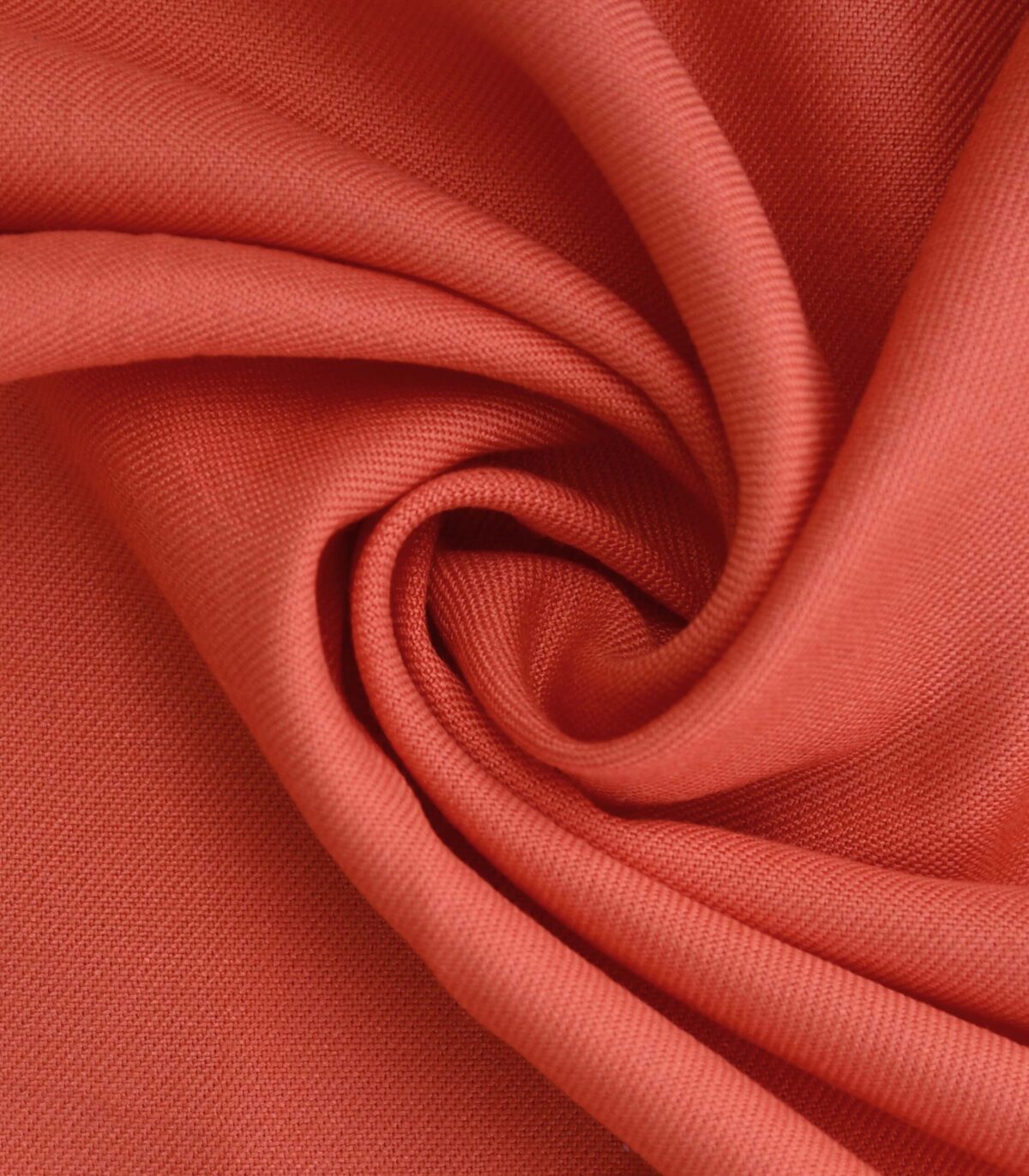 Viscose Orange Color Dyed Woven Fabric