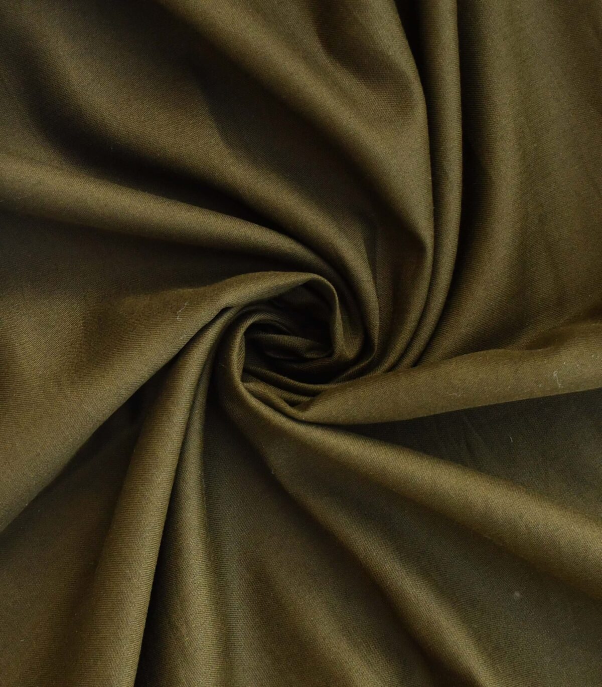Cotton Dark Green Dyed Woven Fabric