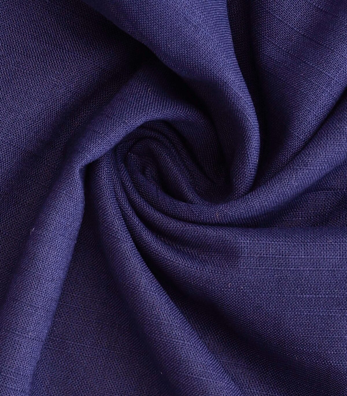 Cotton Navy Blue Dyed Woven Fabric
