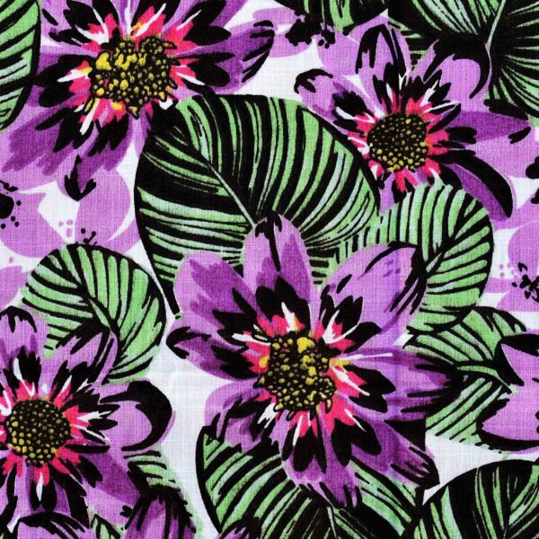 Cotton All Over Flower Print Fabric