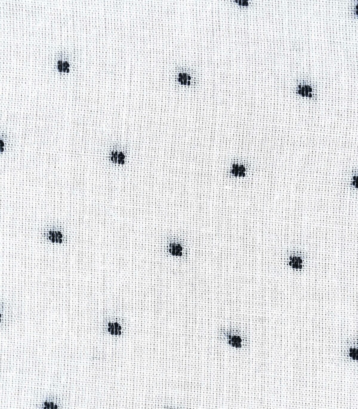 Cotton Clip Dot Dobby Fabric