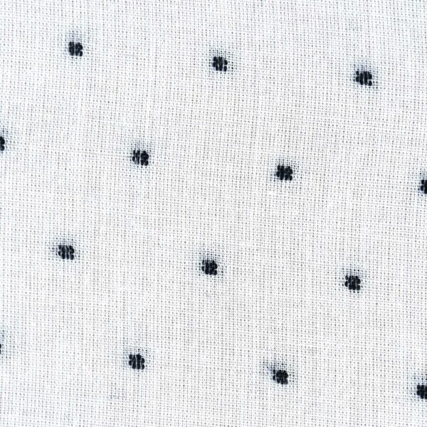 Cotton Clip Dot Dobby Fabric