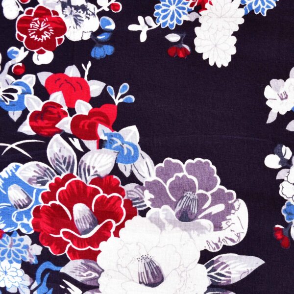 CottonModal MultiColor Flower Print Fabric