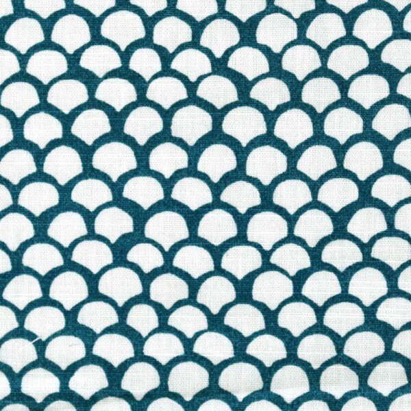 Cotton Fabric Fish Scales Print Fabric